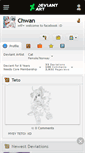 Mobile Screenshot of chwan.deviantart.com