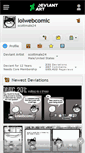 Mobile Screenshot of lolwebcomic.deviantart.com