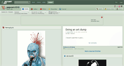 Desktop Screenshot of popcorn1010.deviantart.com