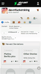 Mobile Screenshot of dawnfuckersking.deviantart.com