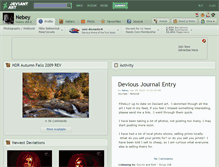 Tablet Screenshot of nebey.deviantart.com