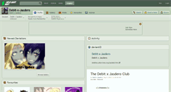 Desktop Screenshot of debit-x-jasdero.deviantart.com