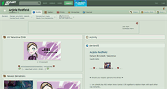 Desktop Screenshot of anjela-redfield.deviantart.com