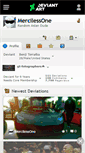 Mobile Screenshot of mercilessone.deviantart.com
