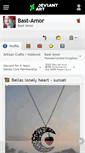 Mobile Screenshot of bast-amor.deviantart.com