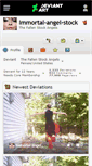 Mobile Screenshot of immortal-angel-stock.deviantart.com
