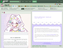 Tablet Screenshot of dug-chi.deviantart.com