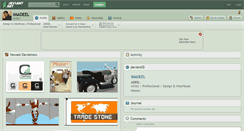 Desktop Screenshot of imadeel.deviantart.com