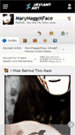 Mobile Screenshot of marymaggotface.deviantart.com