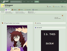 Tablet Screenshot of drstargazer.deviantart.com