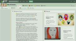 Desktop Screenshot of city-of-corus.deviantart.com