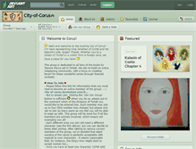 Tablet Screenshot of city-of-corus.deviantart.com