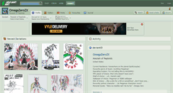 Desktop Screenshot of omegazerozx.deviantart.com