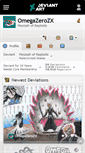 Mobile Screenshot of omegazerozx.deviantart.com