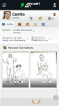 Mobile Screenshot of camito.deviantart.com