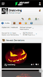 Mobile Screenshot of draicwing.deviantart.com