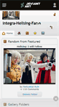 Mobile Screenshot of integra-hellsing-fan.deviantart.com