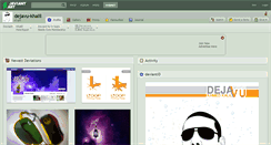 Desktop Screenshot of dejavu-khalil.deviantart.com
