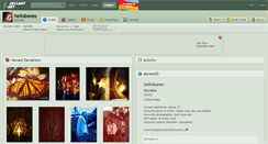 Desktop Screenshot of hellobones.deviantart.com