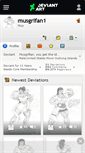 Mobile Screenshot of musgrlfan1.deviantart.com