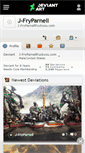 Mobile Screenshot of j-fryparnell.deviantart.com