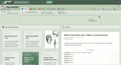 Desktop Screenshot of pink-ink2007.deviantart.com