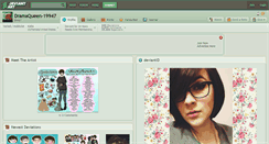 Desktop Screenshot of dramaqueen-19947.deviantart.com