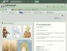 Tablet Screenshot of chibivampiregirl.deviantart.com