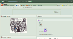 Desktop Screenshot of gatojr.deviantart.com