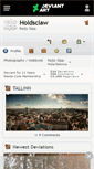 Mobile Screenshot of holdsclaw.deviantart.com