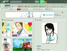 Tablet Screenshot of alitamy.deviantart.com