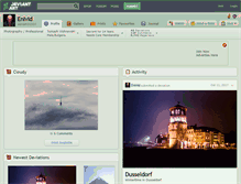 Tablet Screenshot of enivid.deviantart.com