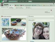 Tablet Screenshot of kyouen.deviantart.com