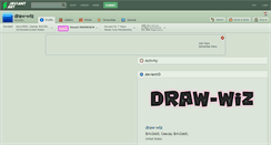 Desktop Screenshot of draw-wiz.deviantart.com