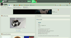 Desktop Screenshot of alegas.deviantart.com