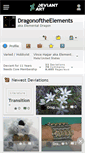 Mobile Screenshot of dragonoftheelements.deviantart.com