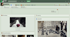 Desktop Screenshot of hazzelnut.deviantart.com