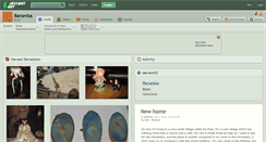 Desktop Screenshot of baramba.deviantart.com
