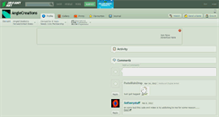 Desktop Screenshot of angiecreations.deviantart.com