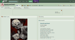 Desktop Screenshot of misanthropicdeath.deviantart.com