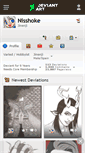 Mobile Screenshot of nisshoke.deviantart.com