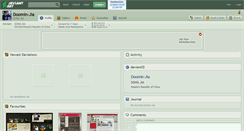 Desktop Screenshot of doomin-jia.deviantart.com