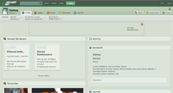 Desktop Screenshot of kemsa.deviantart.com