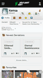 Mobile Screenshot of kemsa.deviantart.com