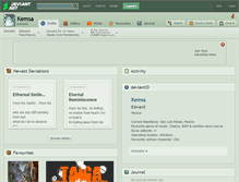 Tablet Screenshot of kemsa.deviantart.com
