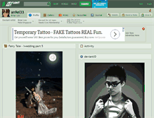 Tablet Screenshot of an9el33.deviantart.com