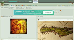 Desktop Screenshot of downsick.deviantart.com