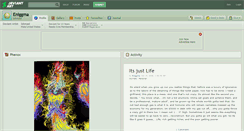 Desktop Screenshot of eniggma.deviantart.com