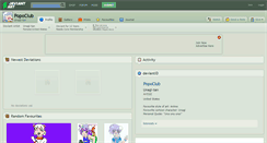 Desktop Screenshot of popoclub.deviantart.com