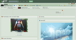 Desktop Screenshot of jarbid.deviantart.com